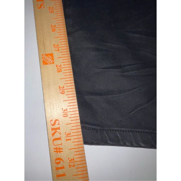 Smoke‎ Rise Jeans Mens Size 42 x 32 Denim Black Distressed Moto Grunge Straight - Picture 4 of 9